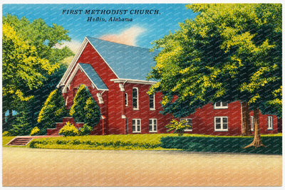 Heflin, AL: First Methodist Church