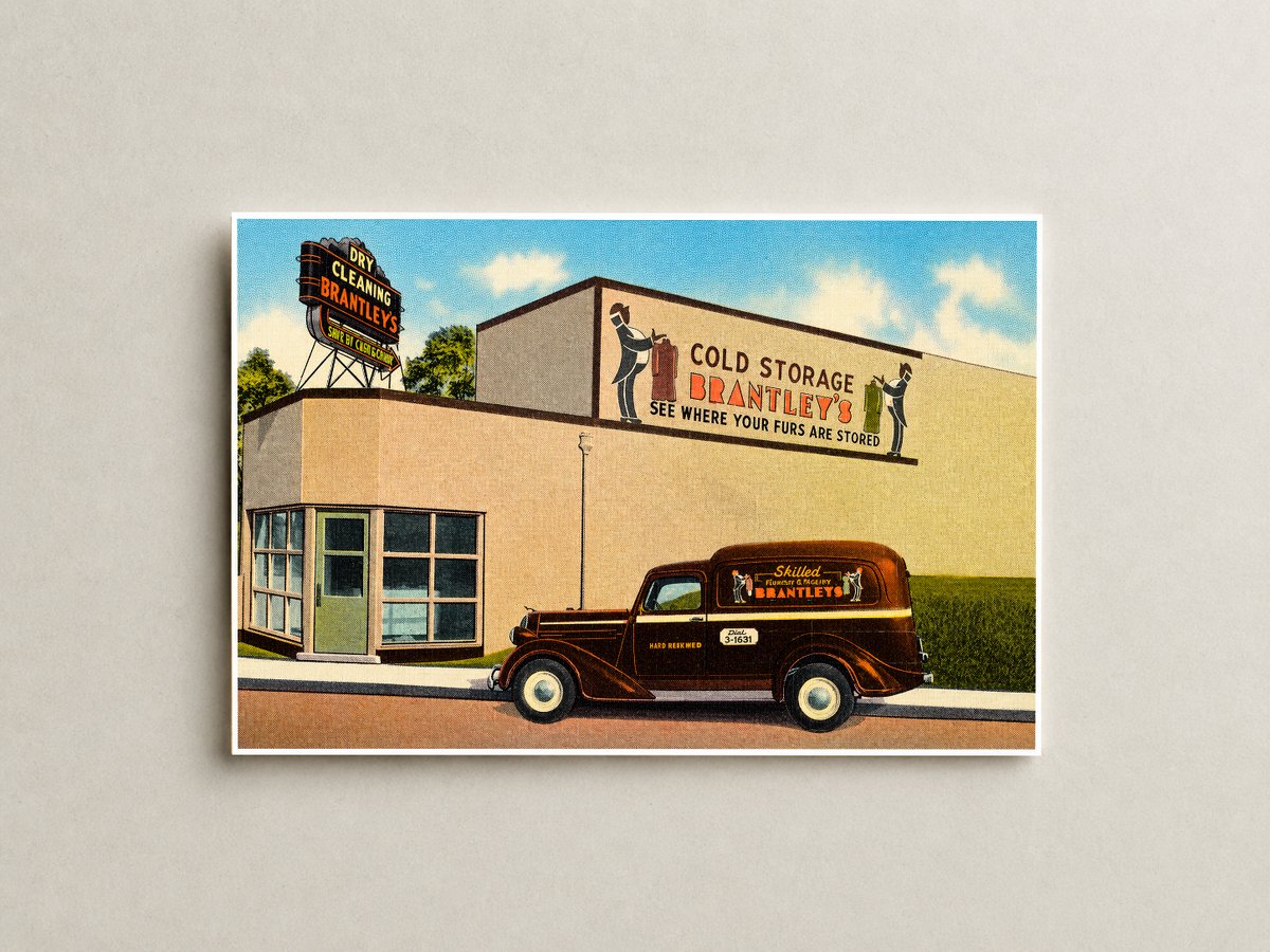 Jackson, MS: Brantley's Dry Cleaning, Brantley's Cold Storage, see where your furs are stored