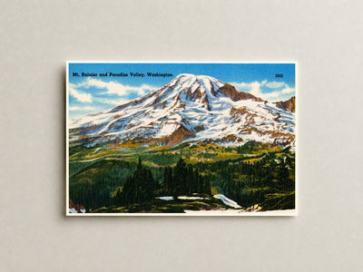 Paradise Valley, WA: Mt. Rainier and Paradise Valley