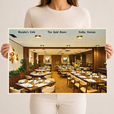 Colby, KS: Murphy's Cafe, the Gold Room