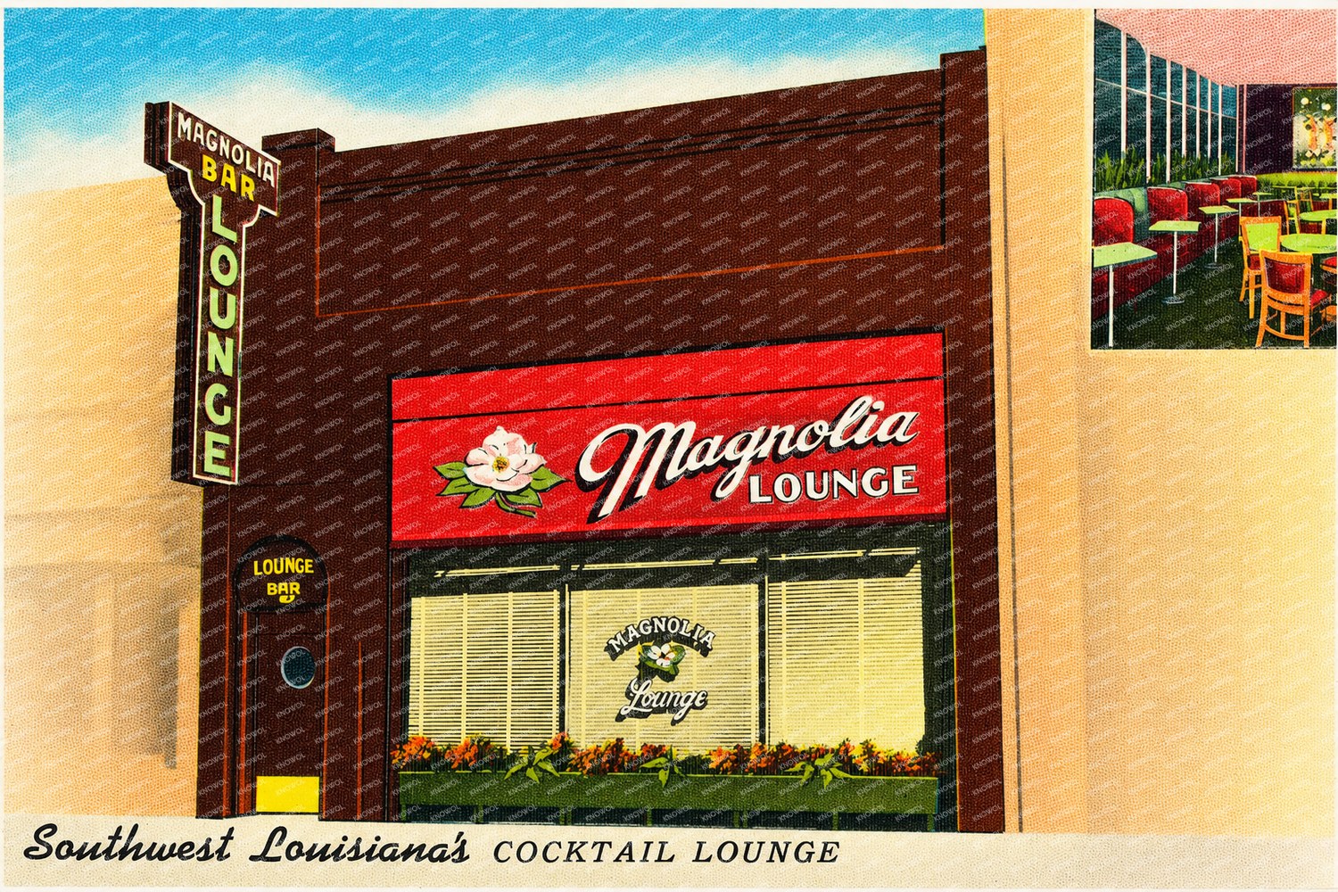 Lake Charles, LA: Magnolia Lounge, Southwest Louisiana's cocktail lounge