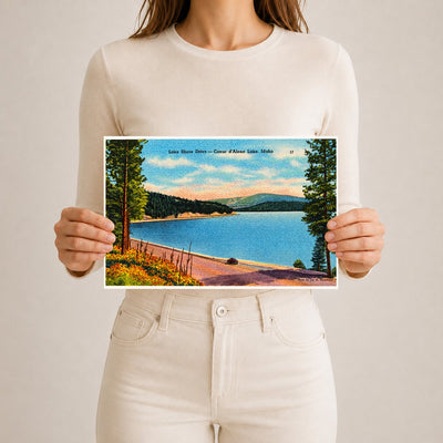 Coeur d'Alene Lake, ID: Lake Shore Drive- Coeur d'Alene Lake