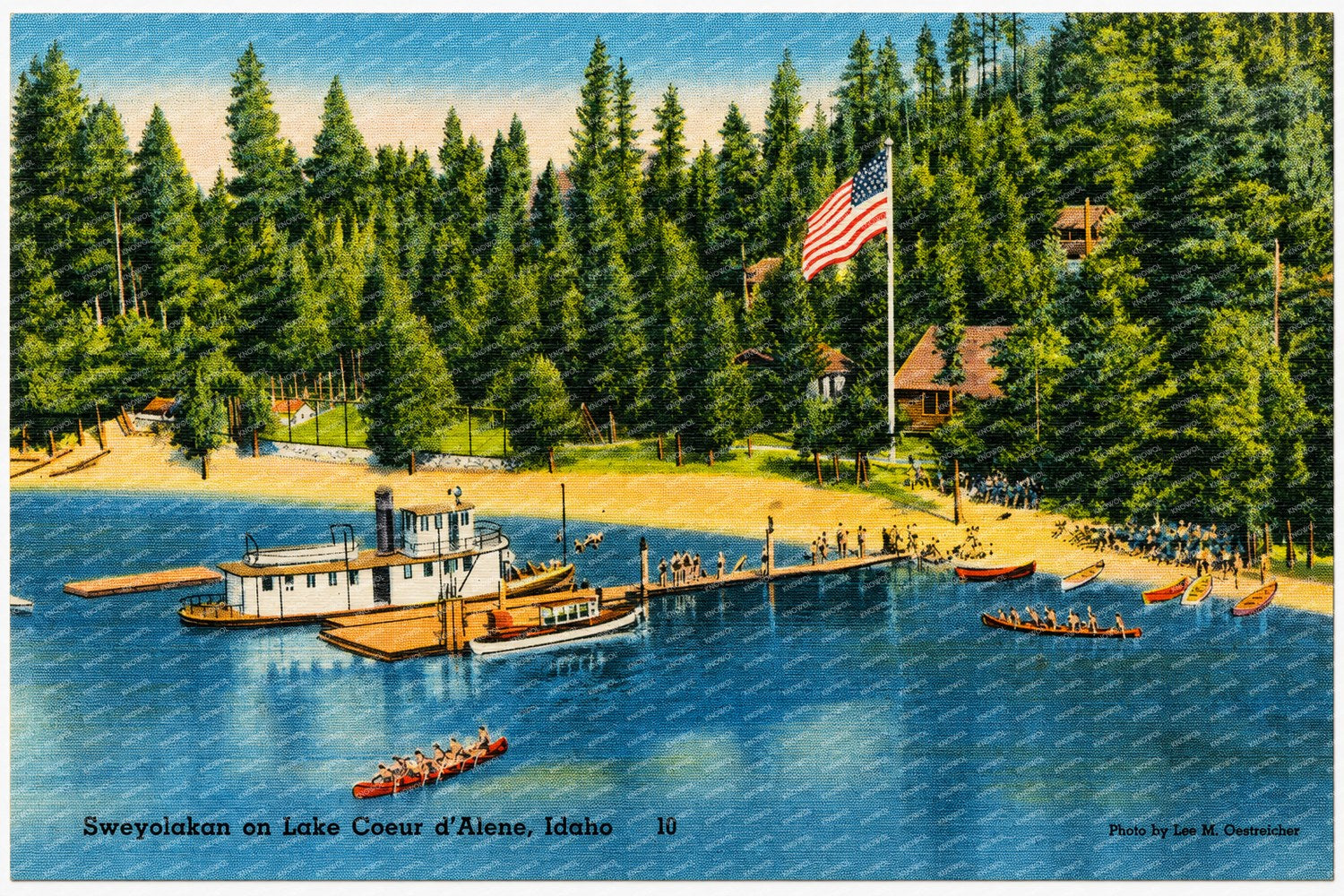 Coeur d'Alene Lake, ID: Sweyolakan on Lake Coeur d'Alene