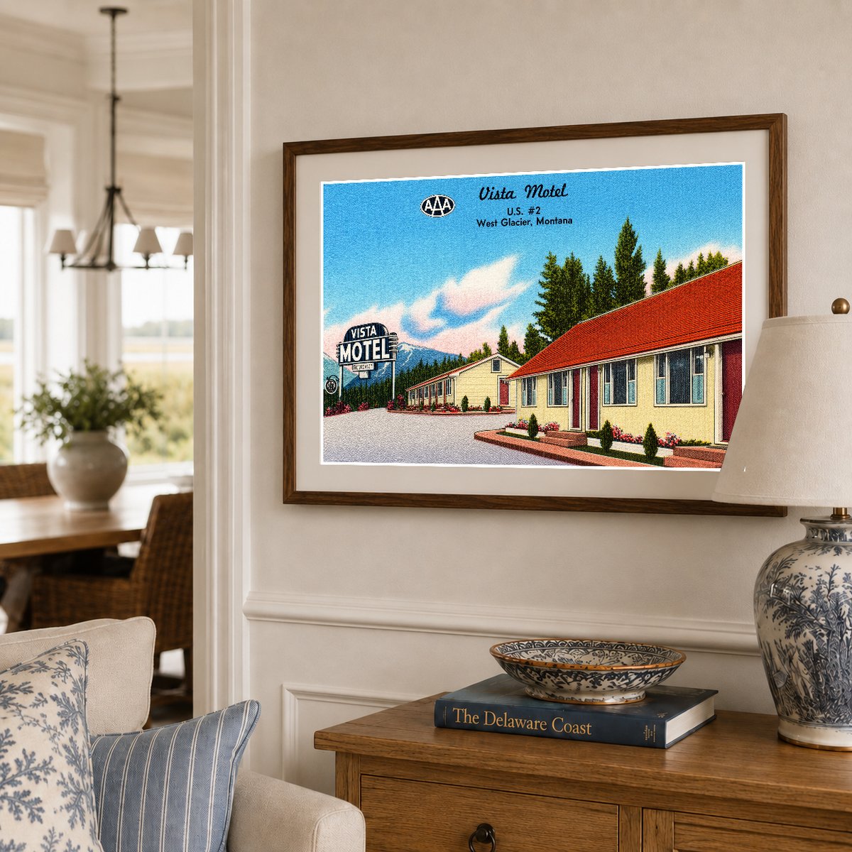West Glacier, MT: Vista Motel, U.S. #2