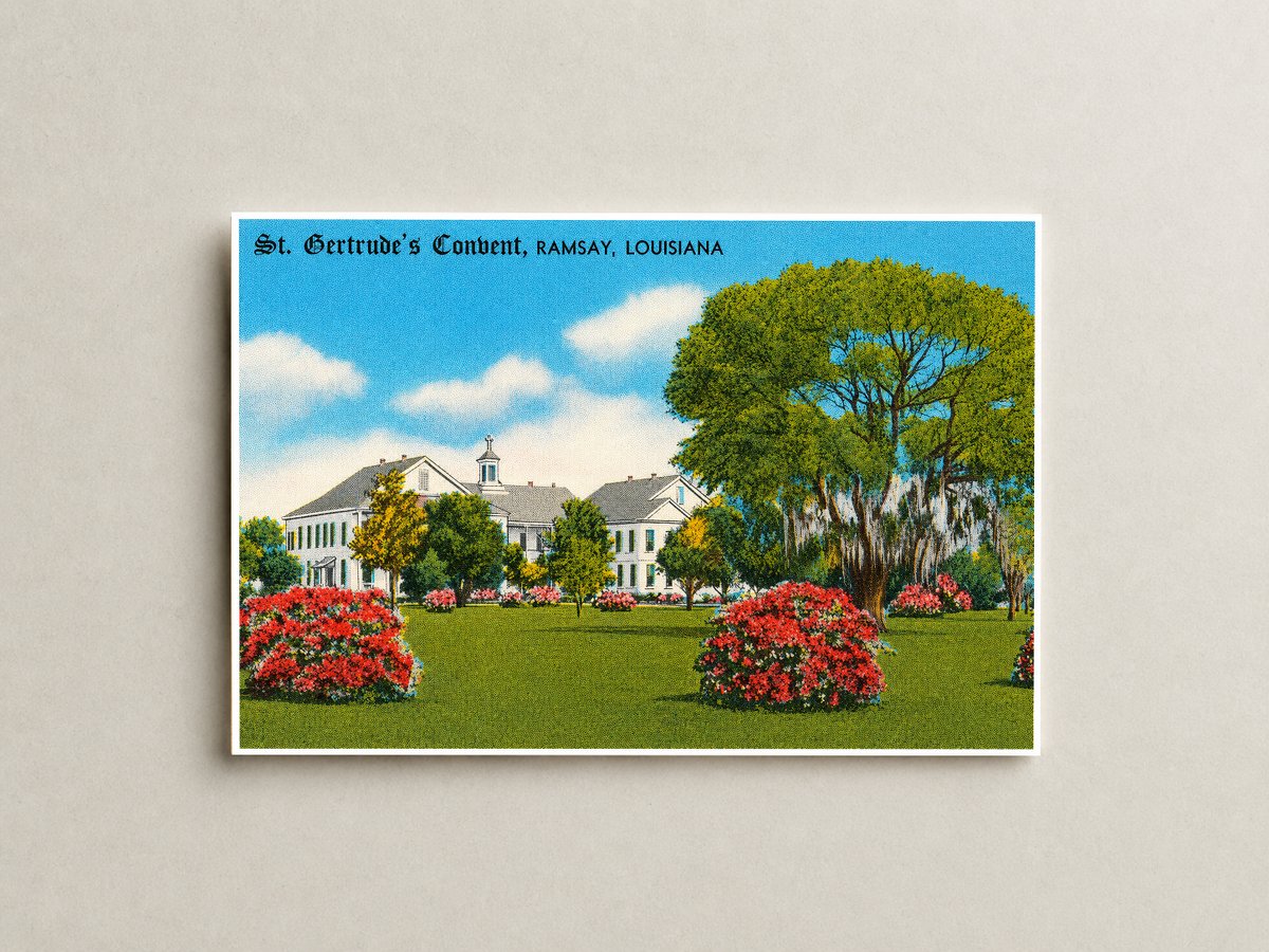 Ramsay, Lake, LA: St. Gertrude's Convent, Ramsay