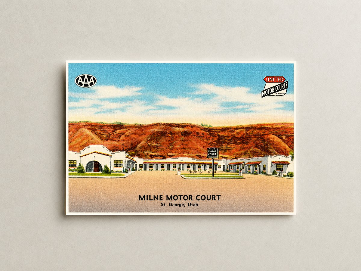 Saint George, UT: Milne Motor Court, St. George
