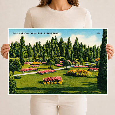 Spokane, WA: Duncan Gardens, Manito Park