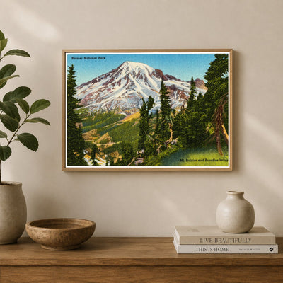 Mount Rainier National Park, WA: Rainier National Park, Mt. Rainier and Paradise Valley