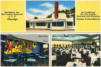 Birmingham, AL: Christy's, Birmingham, Ala. Most famous restaurant