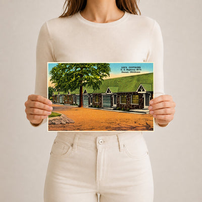 Durant, OK: Lee's Cottages, U.S. Highway 69 - 75