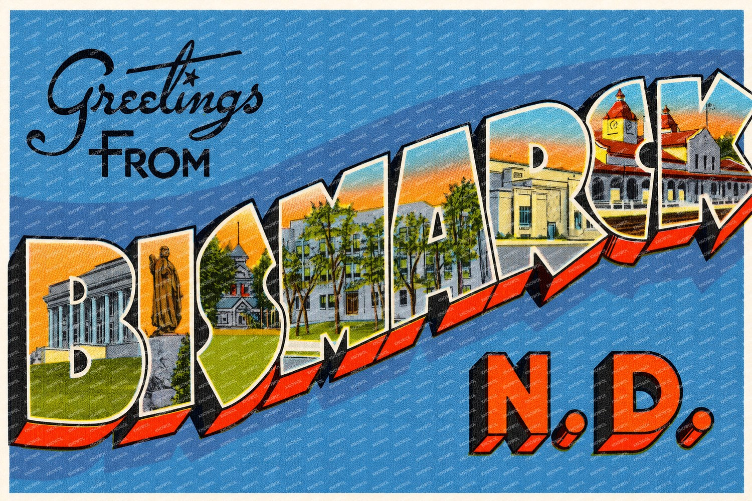 Bismarck, ND: Greetings from Bismarck