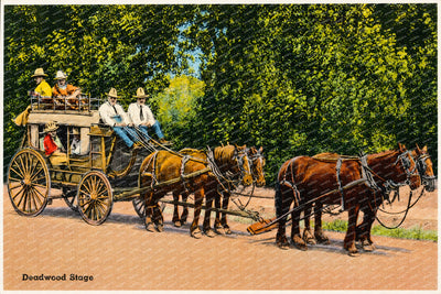 Bowman, ND: Old Deadwood to Bowman Stage Coach
