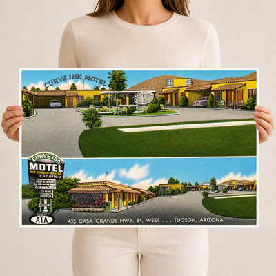 Tucson, AZ: Curve Inn Motel, 435 Casa Grande hwy. 84 west