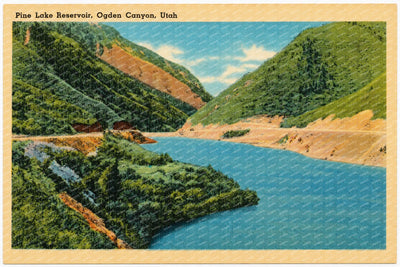 Ogden Canyon, UT: Pine Lake Reservoir