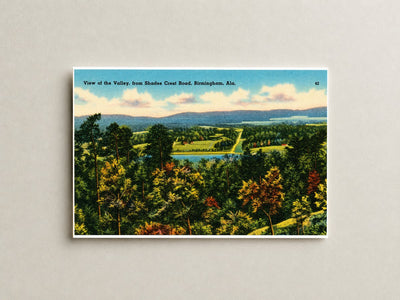 Birmingham, AL: View of the Valley, from Shades Crest Road