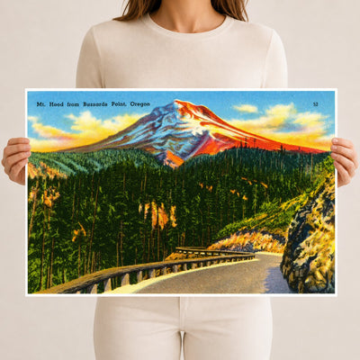 Hood, Mount, OR: Mt. Hood from Buzzards Point