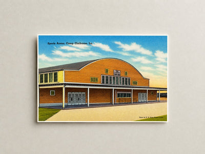 Forest Hill, LA: Sports arena, Camp Claiborne