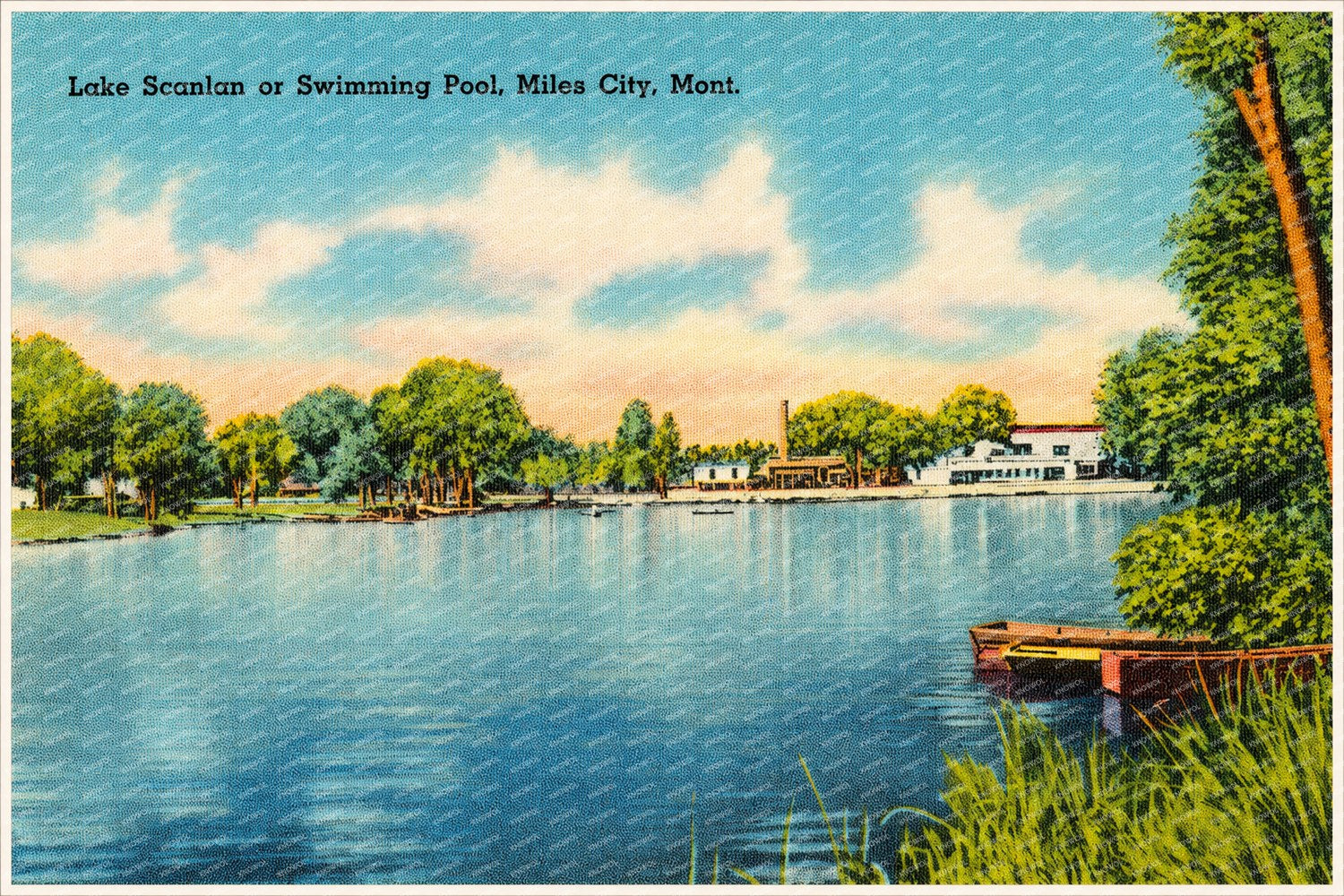 Miles City, MT: Lake Scanlan or swimming pool