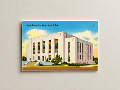 Minot, ND: Ward County Court House