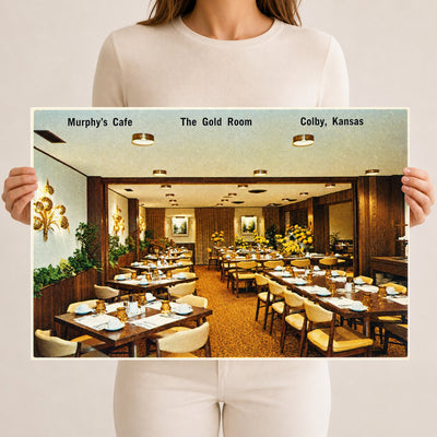 Colby, KS: Murphy's Cafe, the Gold Room