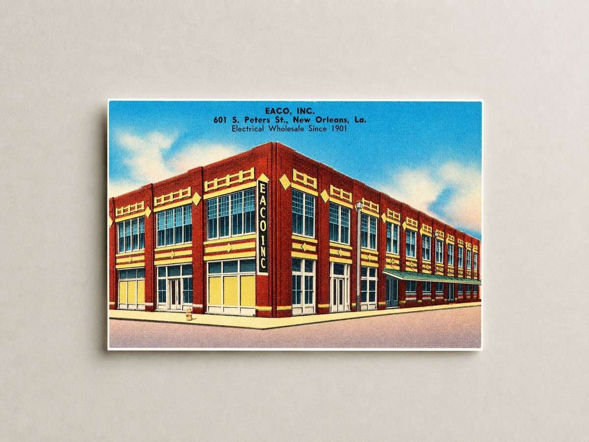 New Orleans, LA: Eaco, Inc., 601 S. Peters St.