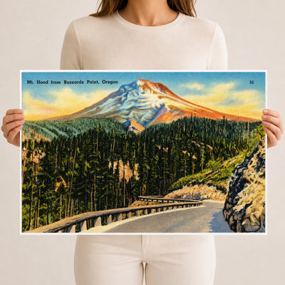 Hood, Mount, OR: Mt. Hood from Buzzards Point