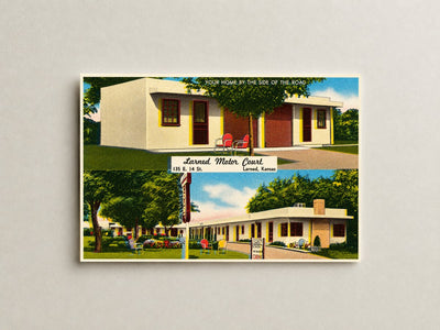 Larned, KS: Larned Motor Court, 135 E. 14th St.