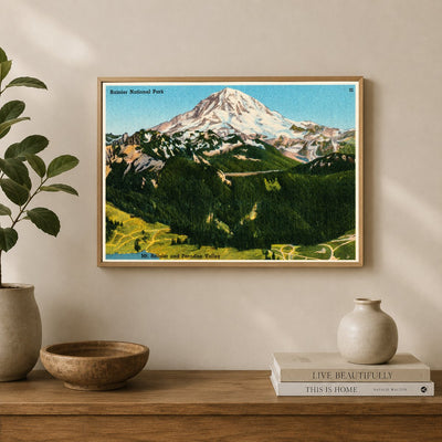 Mount Rainier National Park, WA: Rainier National Park, Mt. Rainier and Paradise Valley