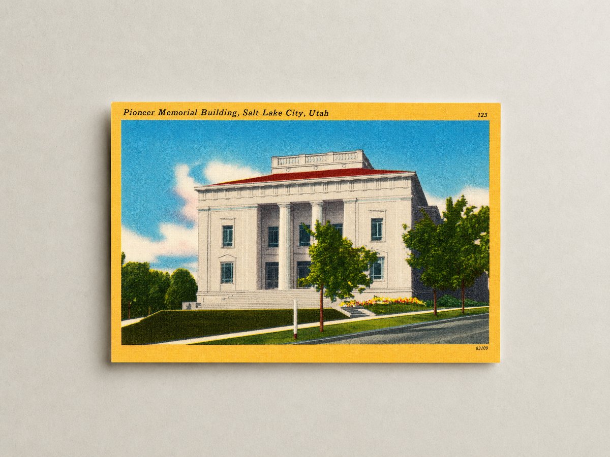 Salt Lake City, UT: Pioneer Memorial Building