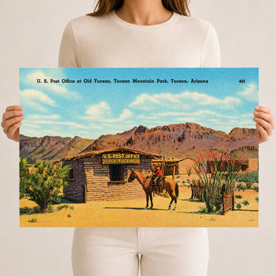 Tucson, AZ: U.S. Post Office at Old Tucson, Tucson Mountain Park