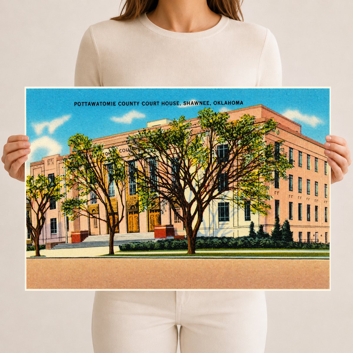 Shawnee, OK: Pottawatomie Country Court House