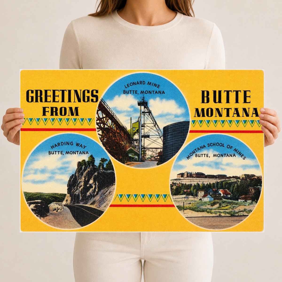 Butte, MT: Greetings from Butte Montana