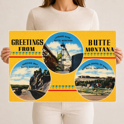 Butte, MT: Greetings from Butte Montana