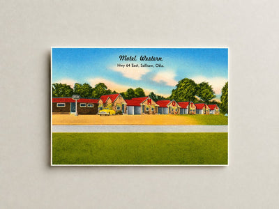 Sallisaw, OK: Motel Western, Hwy 64 East