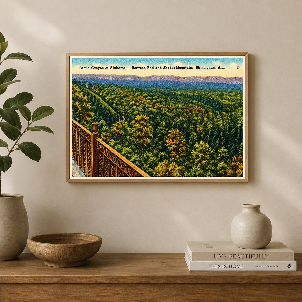 Birmingham, AL: Grand Canyon of Alabama, between Red and Shades Mountains
