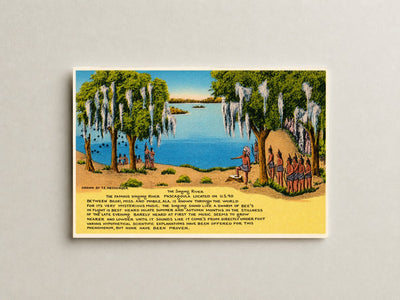 Gautier, MS: The Singing River, the famous Singing River, Pascagoula located on U. S. 90 between Biloxi, Miss. and Mobile, Ala. is known through the world for its very mysterious music.