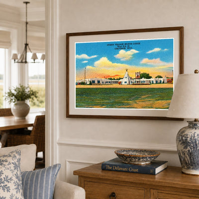 Cheyenne, WY: Indian Village Motor Lodge, west U.S. 30