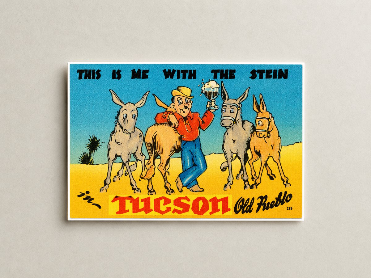 Tucson, AZ: This is me with the stein in Tucson
