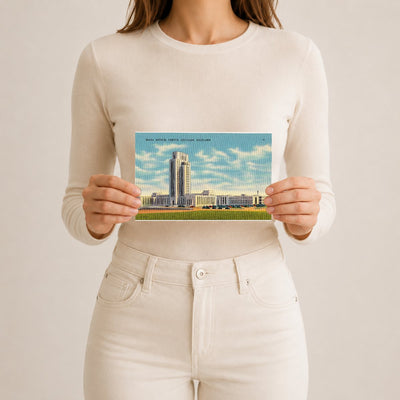 Naval Medical Center, Bethesda, Maryland — Vintage Maryland Postcard