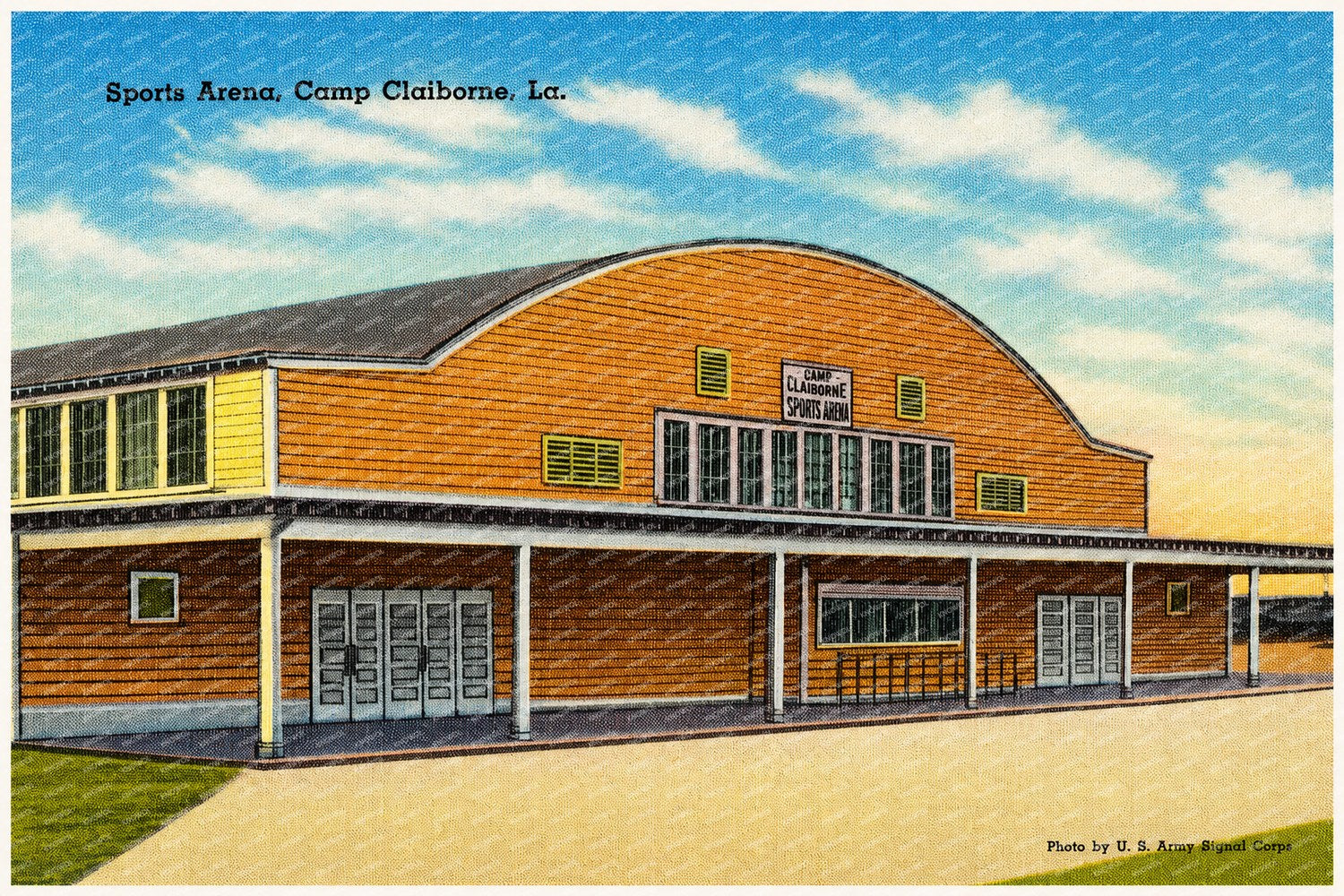 Forest Hill, LA: Sports arena, Camp Claiborne