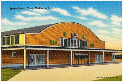 Forest Hill, LA: Sports arena, Camp Claiborne