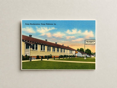 Forest Hill, LA: Camp headquarters, Camp Claiborne