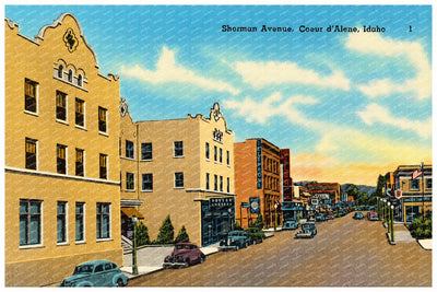 Coeur d'Alene, ID: Sherman Avenue