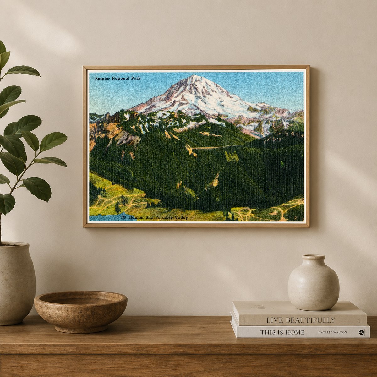 Mount Rainier National Park, WA: Rainier National Park, Mt. Rainier and Paradise Valley