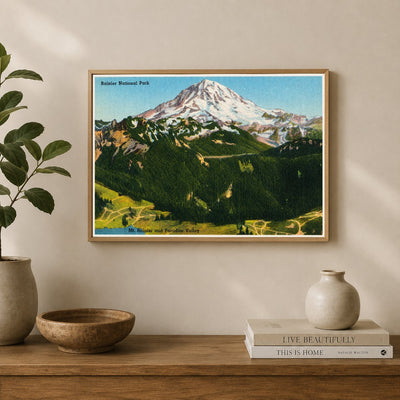 Mount Rainier National Park, WA: Rainier National Park, Mt. Rainier and Paradise Valley