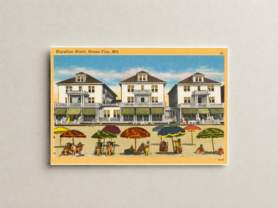 Royalton Hotel, Ocean City, MD — Vintage Maryland Postcard