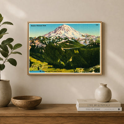 Mount Rainier National Park, WA: Rainier National Park, Mt. Rainier and Paradise Valley