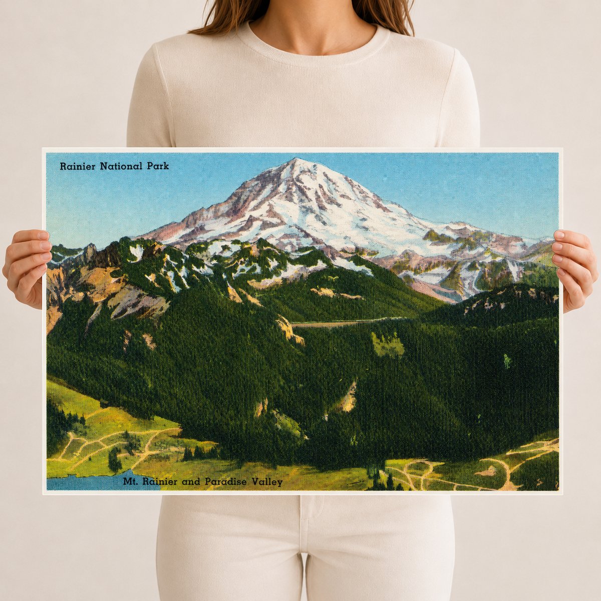 Mount Rainier National Park, WA: Rainier National Park, Mt. Rainier and Paradise Valley