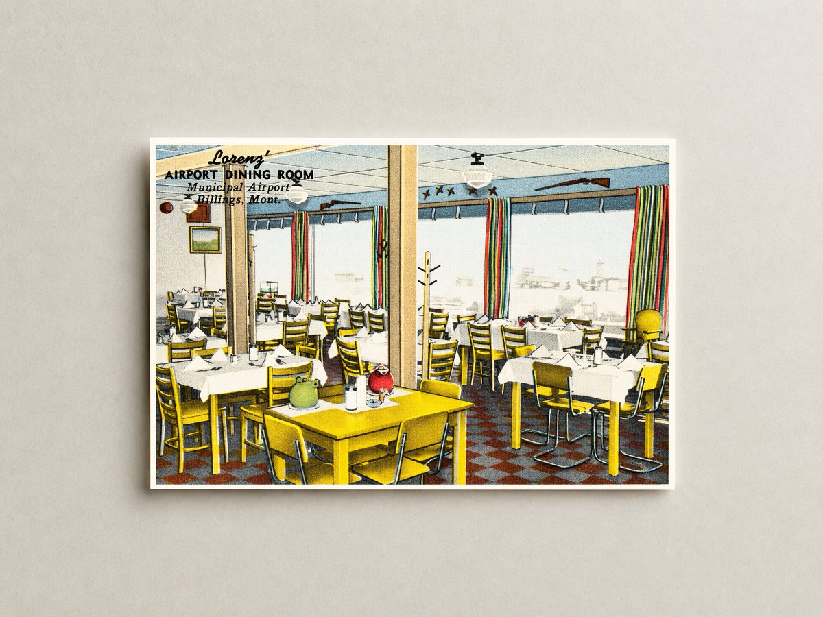 Billings, MT: Lorenz' Airport Dining Room, Municipal Airport