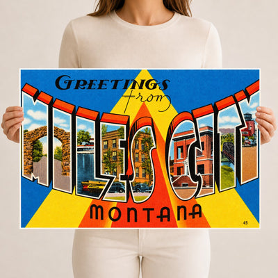 Miles City, MT: Greetings from Miles City